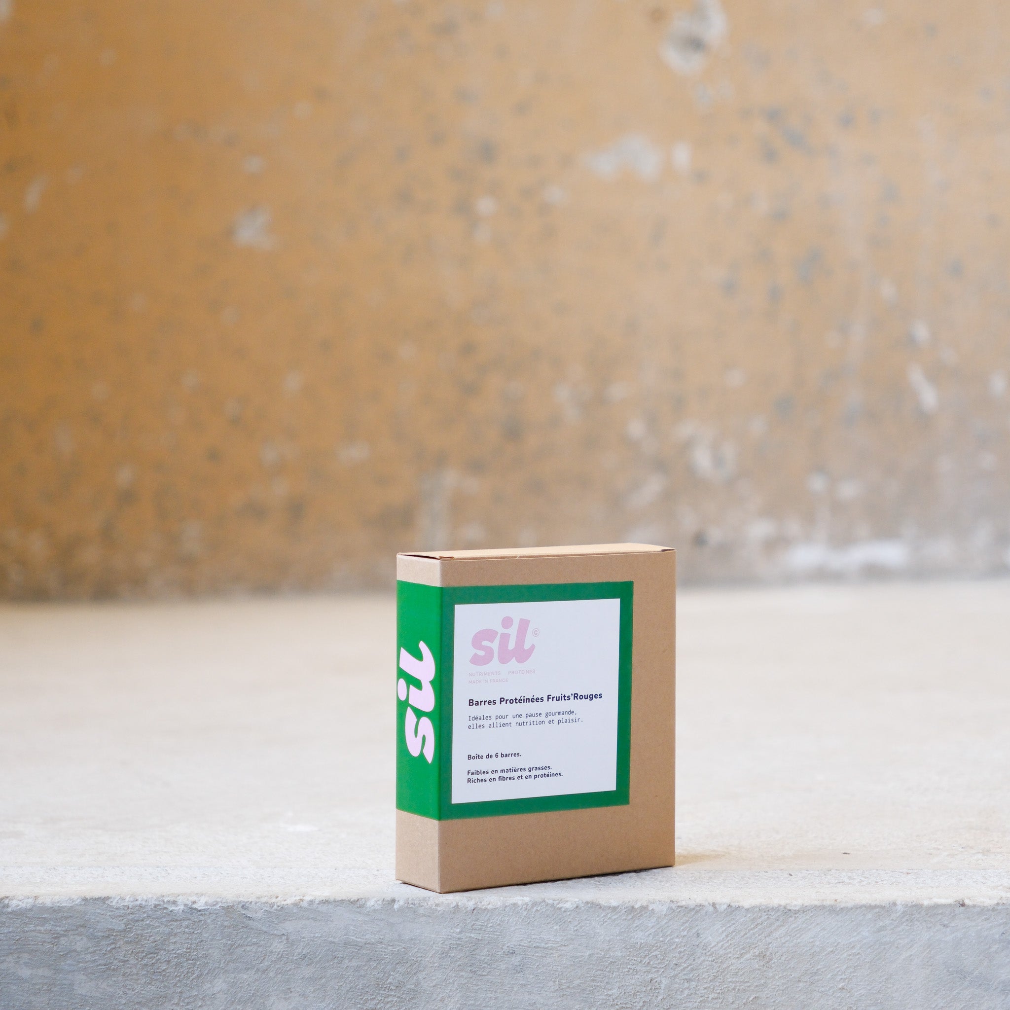 Barre Protéinée Fruits Rouges